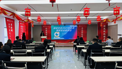 中国人寿财险保定市中心支公司开展2025年“4.15”全民国